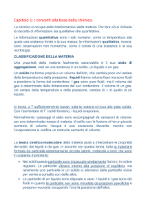 Appunti di Chimica: Concetti Fondamentali