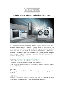 Ningbo Jinlun Magnet Technology Co., LTD