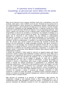 In cammino verso il cambiamento.DEF