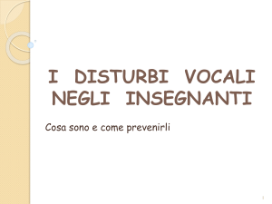 Disturbi Vocali Insegnanti: Prevenzione e Cura