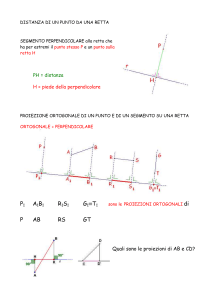 proiezione ortogonale