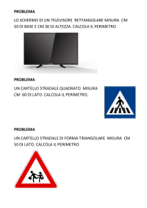 Problemi di perimetro: rettangoli, quadrati, triangoli