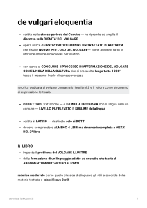De Vulgari Eloquentia: Riassunto e Analisi