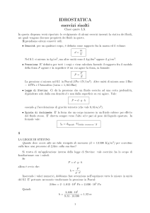 idrostatica