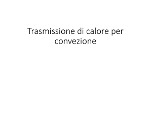 Trasmissione di calore per convezione: Principi e applicazioni