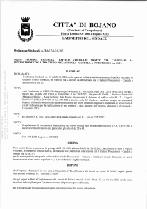 ORDINANZA NR. 3 2021
