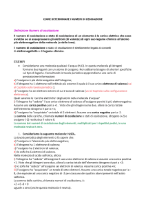 numeri di ossidazione