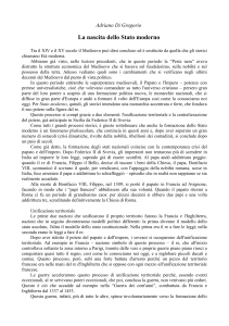 Nascita dello Stato Moderno: Francia e Inghilterra
