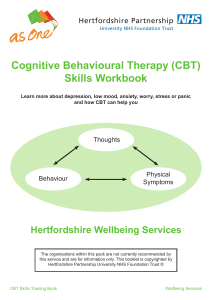 CBT Skills Workbook