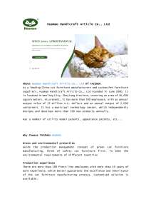 Huamao Handicraft Article Co., Ltd