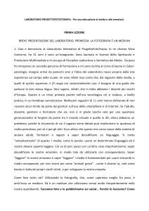 ProgettoFotoTerapia: Educazione ai Media e alle Emozioni