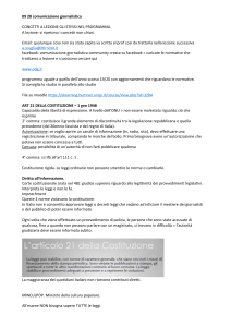Comunicazione Giornalistica: Appunti di Lezione