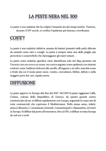 LA PESTE NERA NEL 300