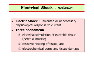 Electrical Shock: Definition, Types, and Safety