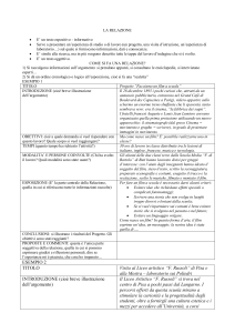 la-relazione schema