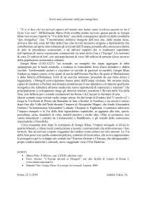 Pax Mongolica: Relazione Storica sulla Via della Seta