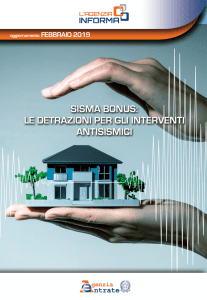 Sisma Bonus: Detrazioni fiscali per interventi antisismici
