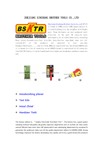 ZHEJIANG XINCHANG BROTHER TOOLS CO