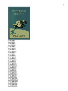 Wuthering Heights by Emily Bronte - Free Ebook