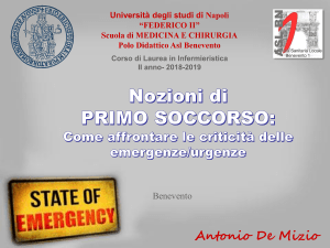 Primo Soccorso: Nozioni Fondamentali per Infermieri