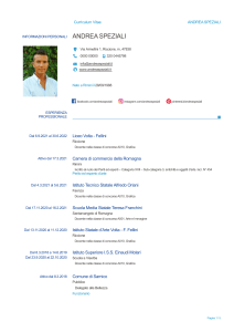 CV Andrea Speziali