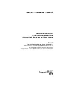 Interferenti Endocrini: Valutazione e Prevenzione dei Rischi