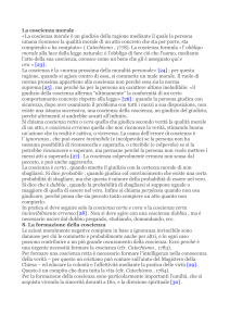 La coscienza morale