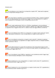 PROBLEMI ARCO