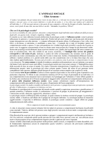 L'animale sociale: Influenza, conformismo e psicologia sociale