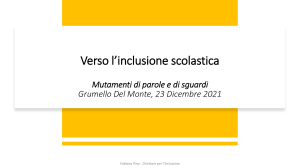 1. Inclusione 23.12.2021