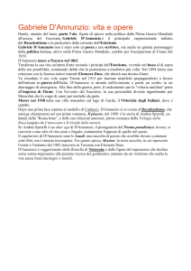 D'annunzio schema