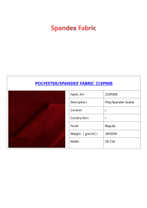 Spandex Fabric