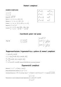 Numeri Complessi: Definizioni, Formule e Rappresentazioni