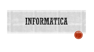 Informatica: Concetti Fondamentali