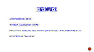 Hardware, Software, Malware e Antivirus: Introduzione