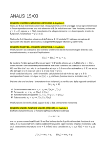 Funzioni, Limiti e Induzione: Appunti di Analisi Matematica