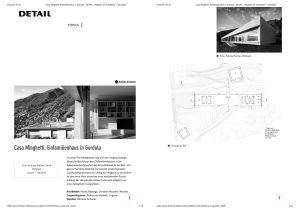 Casa Minghetti: Einfamilienhaus in Gordola