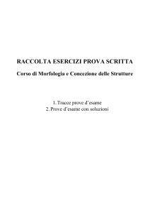 RACCOLTA ESERCIZI CORSO MORFOLOGIA E CONCEZIONE DELLE STRUTTURE-compressed