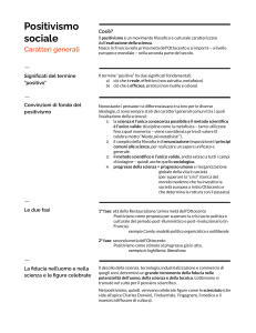 Positivismo Sociale: Caratteristiche, Comte e Sociologia