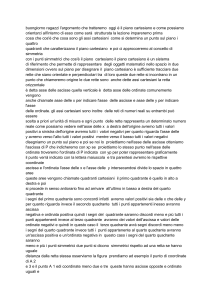 Il Piano Cartesiano