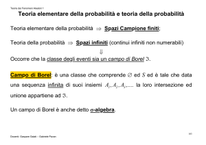 Teoria dei Fenomeni Aleatori: Probabilità e Legge Binomiale