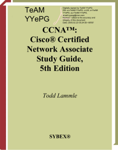 CCNA Study Guide, 5th Edition: Cisco Network Associate