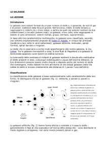 Le galassie LEZIONE