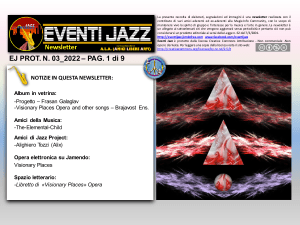 EVENTI JAZZ NEWSLETTER_03_2022