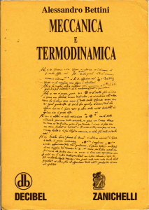 Meccanica e Termodinamica: Libro di testo di fisica