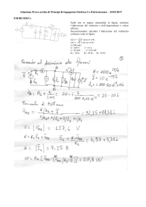 Esercizi Risolti di Elettrotecnica: Circuiti AC e DC