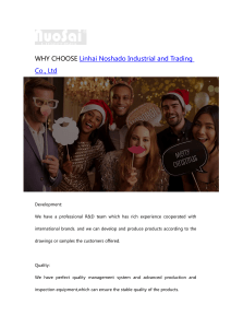 Linhai Noshado Industrial and Trading