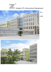 Ningbo ZTL Educational Equipment Co., Ltd