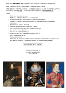 ONE PAGER STORICO 