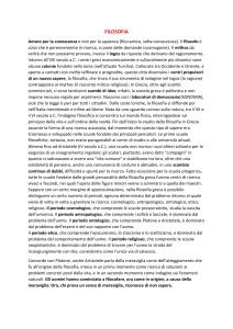 1)INTRODUZIONE FILOSOFIA